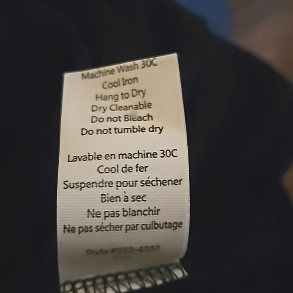 NWT Oonagh by Nanette Lepore Jerry knit dress with front chiffon ruffle. Medium - Picture 10 of 11